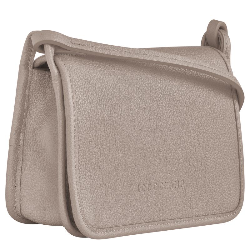 Longchamp Le FoulonnÉ XS Clutch Leather Pouches Dame Turtledove | NOQM8684