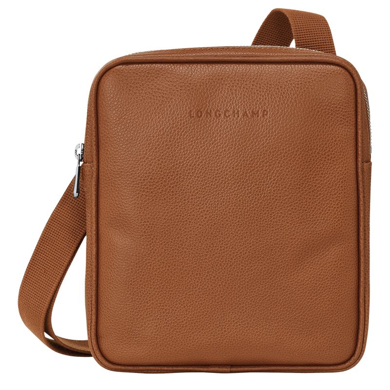 Longchamp Le FoulonnÉ XS Crossbody Leather Mini Vesker Dame Caramel | NOTC9356