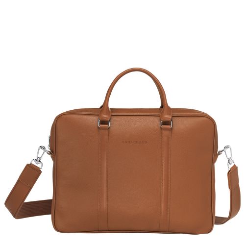 Longchamp Le FoulonnÉ XS Leather Stresskoffert Herre Caramel | NOBE7616