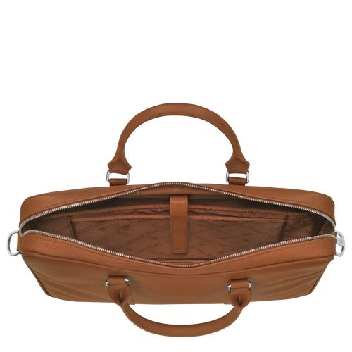 Longchamp Le FoulonnÉ XS Leather Stresskoffert Dame Caramel | NOXY8653