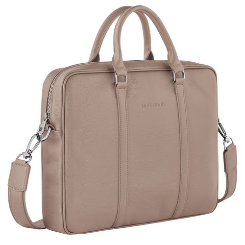 Longchamp Le FoulonnÉ XS Leather Stresskoffert Dame Turtledove | NOHA8648