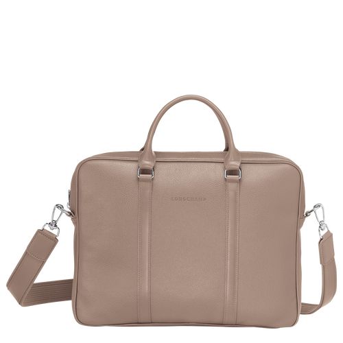 Longchamp Le FoulonnÉ XS Leather Stresskoffert Dame Turtledove | NOHA8648