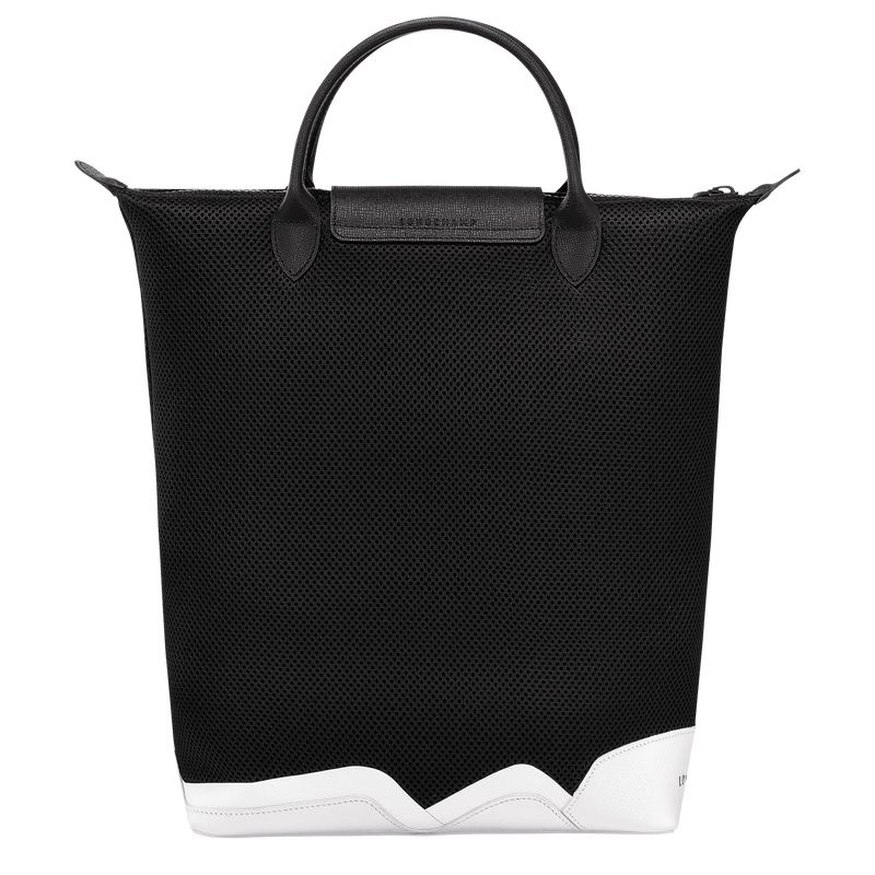 Longchamp Le Pliage Collection M Tote Canvas Håndveske Herre Svarte | NOBE7512