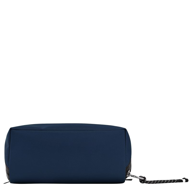 Longchamp Le Pliage Energy Canvas Pouches Dame Marineblå | NODF8385