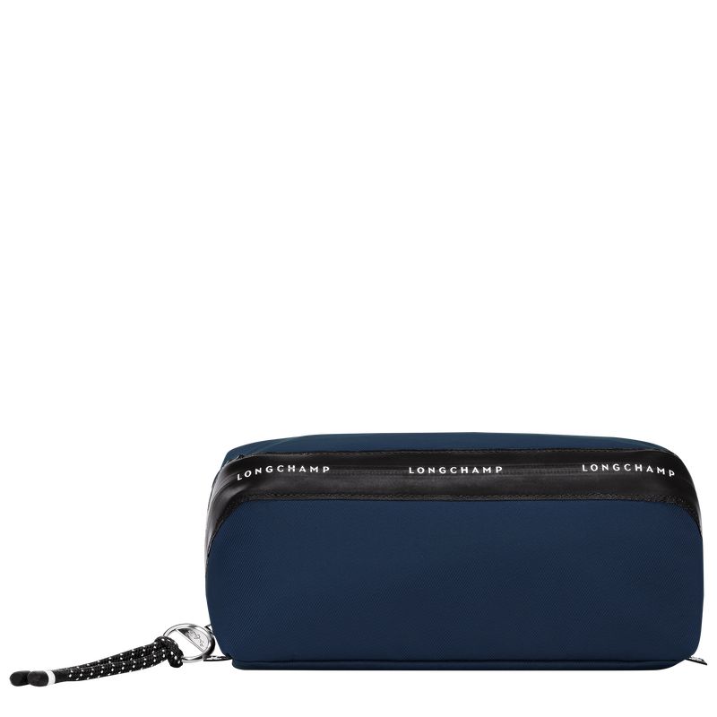 Longchamp Le Pliage Energy Canvas Pouches Dame Marineblå | NODF8385