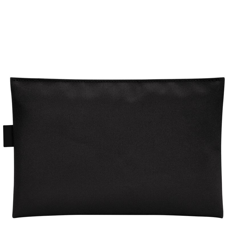 Longchamp Le Pliage Energy Canvas Pouches Herre Svarte | NONW7308