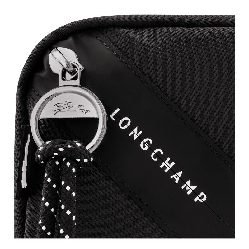 Longchamp Le Pliage Energy Canvas Pouches Herre Svarte | NONW7305