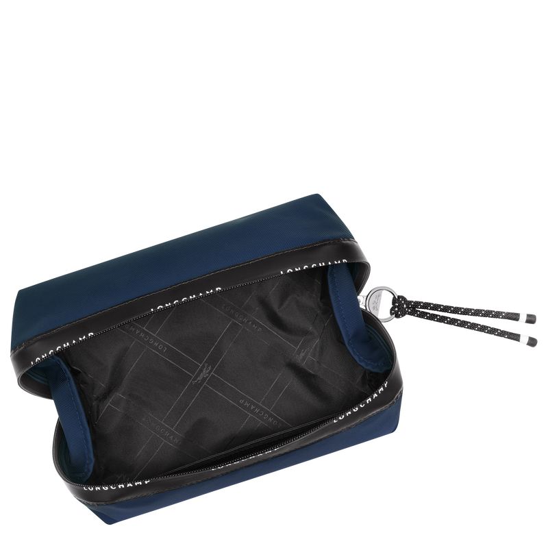 Longchamp Le Pliage Energy Canvas Pouches Dame Marineblå | NOZU8704