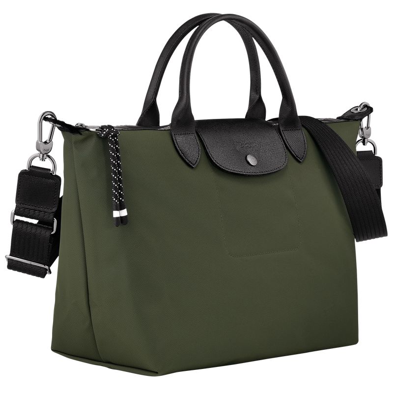 Longchamp Le Pliage Energy L Recycled canvas Håndveske Herre Khaki | NOIL7496