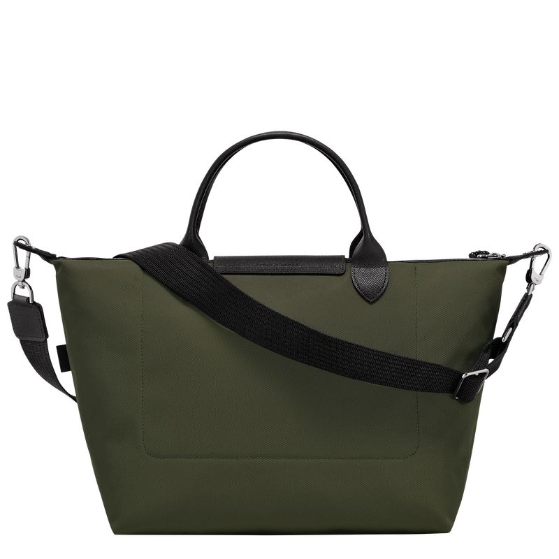 Longchamp Le Pliage Energy L Recycled canvas Håndveske Herre Khaki | NOIL7496