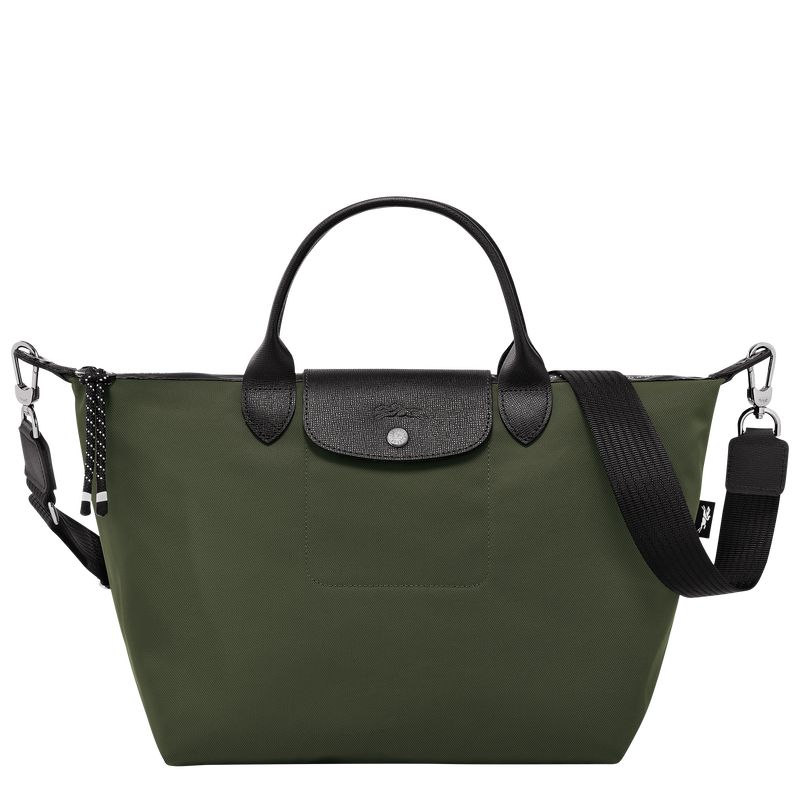 Longchamp Le Pliage Energy L Recycled canvas Håndveske Herre Khaki | NOIL7496