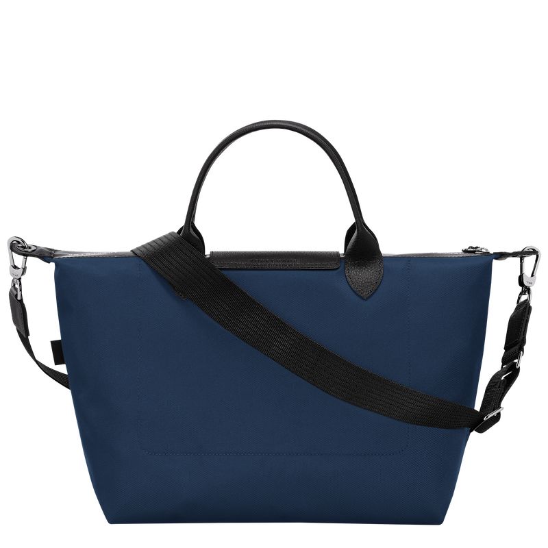 Longchamp Le Pliage Energy L Recycled canvas Håndveske Herre Marineblå | NOTC7493