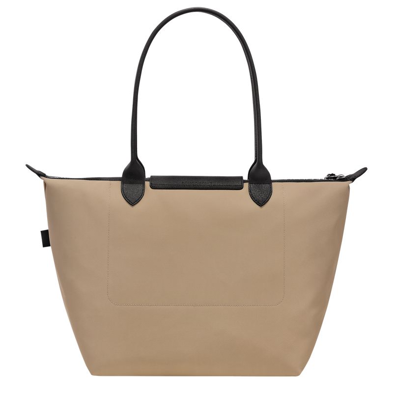 Longchamp Le Pliage Energy L Tote Recycled canvas Skulderveske Dame Clay | NOTC8897