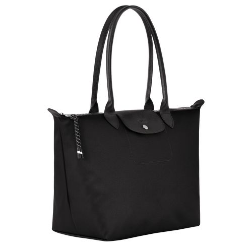 Longchamp Le Pliage Energy L Tote Recycled canvas Skulderveske Dame Svarte | NOWN8790