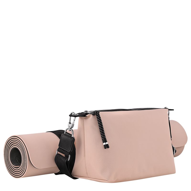 Longchamp Le Pliage Energy M Yoga Canvas Skulderveske Dame Nude | NOEB8895