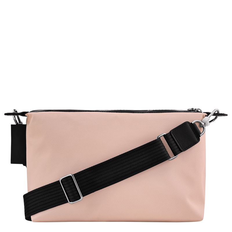 Longchamp Le Pliage Energy M Yoga Canvas Skulderveske Dame Nude | NOEB8895