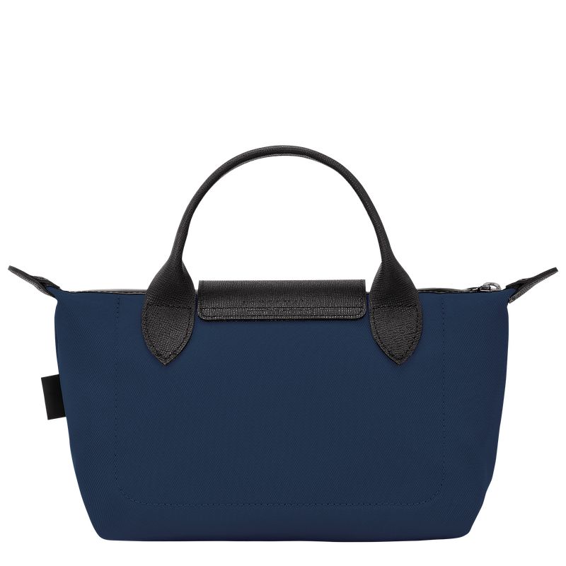 Longchamp Le Pliage Energy Recycled canvas Pouches Herre Marineblå | NOXY7301