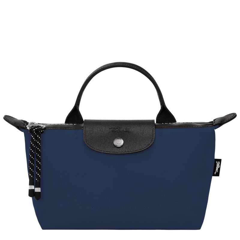 Longchamp Le Pliage Energy Recycled canvas Pouches Dame Marineblå | NOGS8699