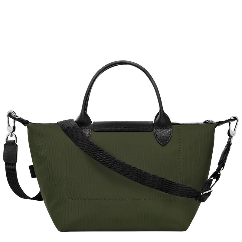 Longchamp Le Pliage Energy S Recycled canvas Håndveske Herre Khaki | NOEB7491