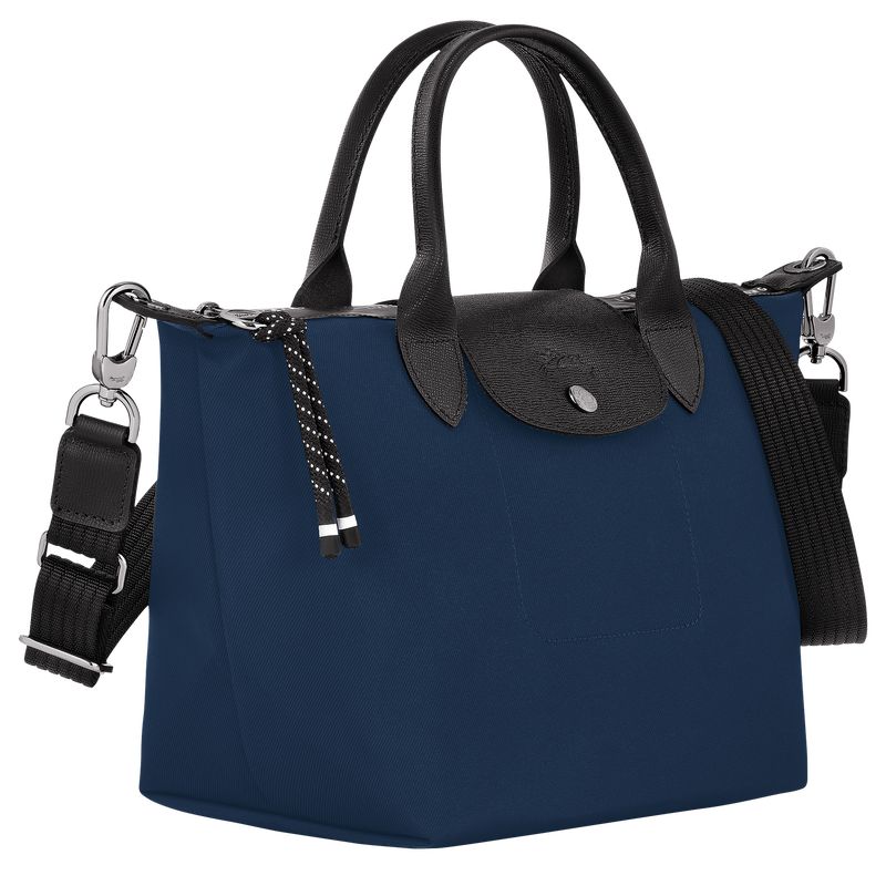 Longchamp Le Pliage Energy S Recycled canvas Håndveske Herre Marineblå | NOQM7488