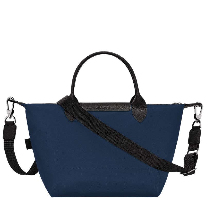 Longchamp Le Pliage Energy S Recycled canvas Håndveske Herre Marineblå | NOQM7488