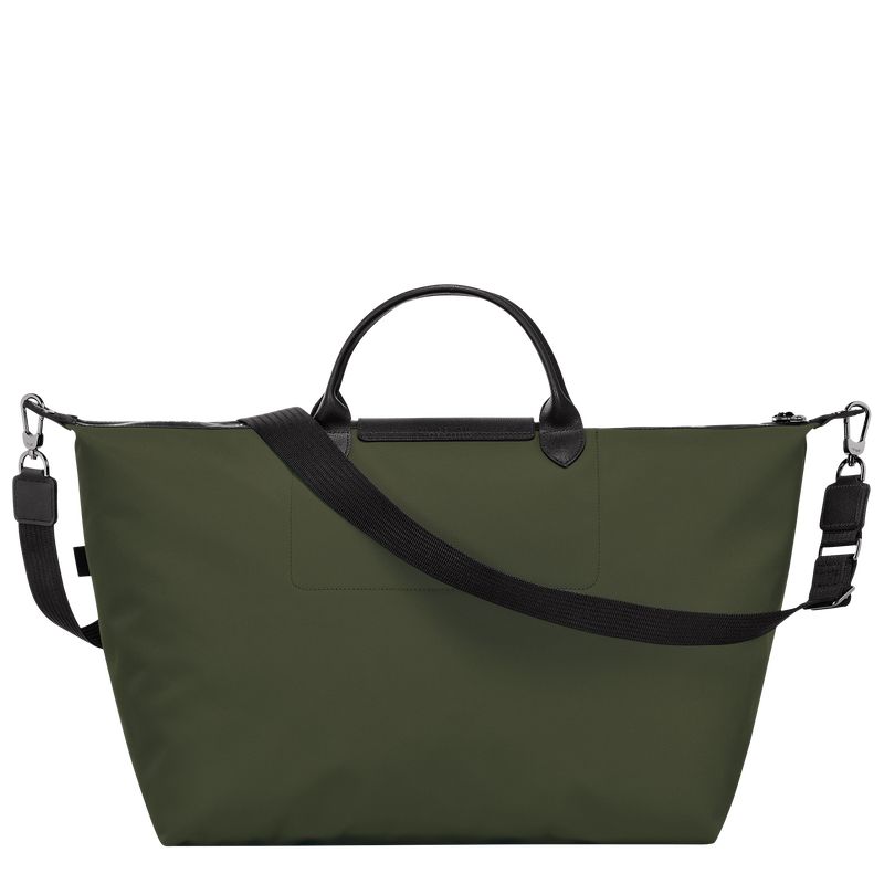 Longchamp Le Pliage Energy S Recycled canvas Reiseveske Herre Khaki | NOHA7244