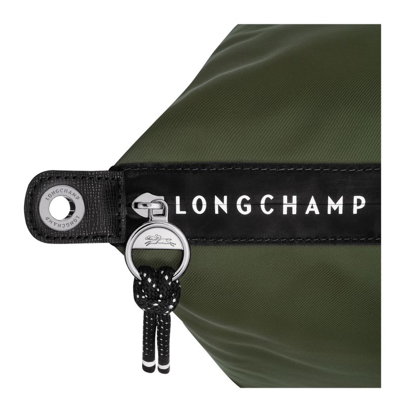 Longchamp Le Pliage Energy S Recycled canvas Reiseveske Herre Khaki | NOHA7244