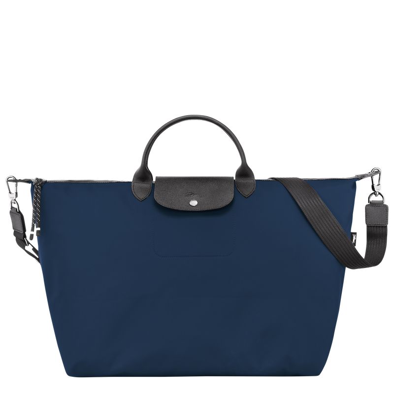 Longchamp Le Pliage Energy S Recycled canvas Reiseveske Herre Marineblå | NOGS7243