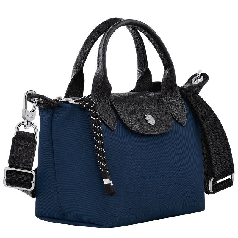 Longchamp Le Pliage Energy XS Handbag Recycled canvas Mini Vesker Dame Marineblå | NOAH9319