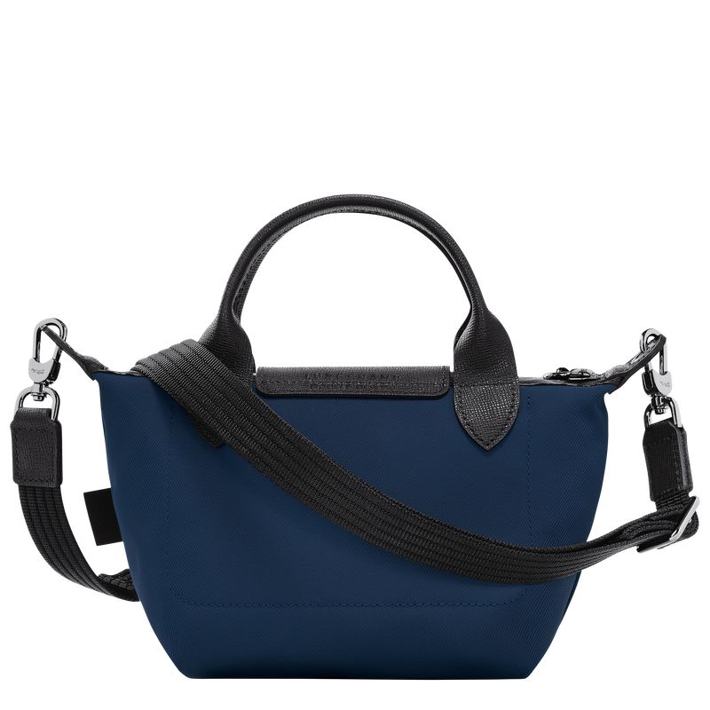 Longchamp Le Pliage Energy XS Handbag Recycled canvas Mini Vesker Dame Marineblå | NOAH9319