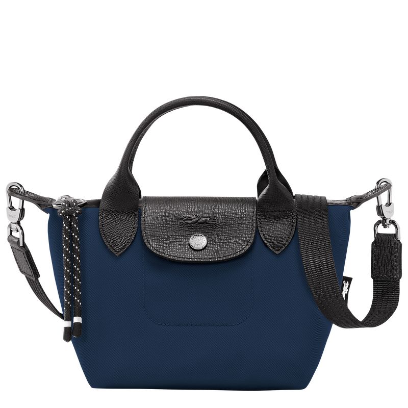 Longchamp Le Pliage Energy XS Handbag Recycled canvas Mini Vesker Dame Marineblå | NOAH9319