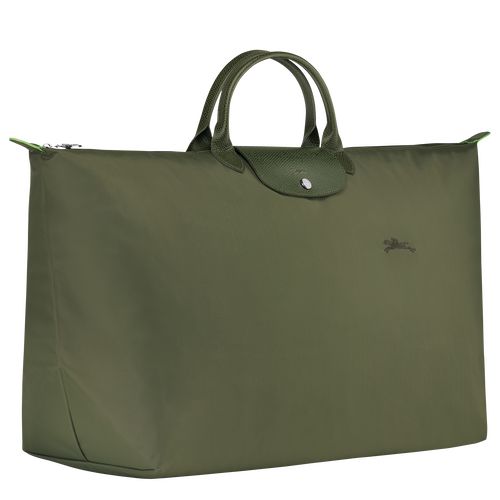 Longchamp Le Pliage Green M Recycled canvas Reiseveske Herre Forest | NOFD7190