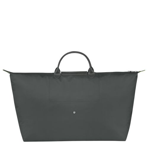 Longchamp Le Pliage Green M Recycled canvas Reiseveske Herre Graphite | NOPJ7186