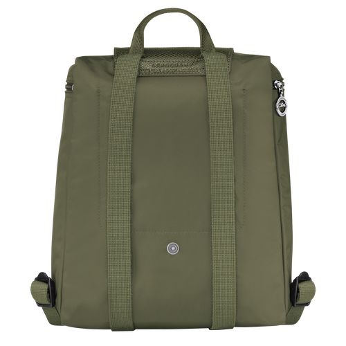 Longchamp Le Pliage Green M Recycled canvas Ryggsekker Dame Forest | NOWN8738