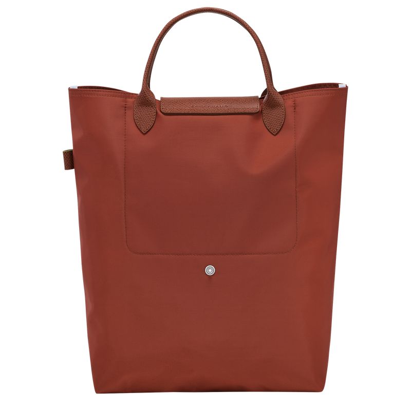 Longchamp Le Pliage Green M Tote Canvas Håndveske Herre Chestnut | NOPJ7498