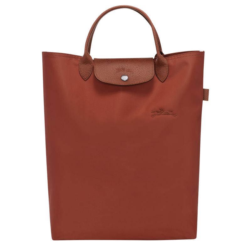 Longchamp Le Pliage Green M Tote Canvas Håndveske Herre Chestnut | NOPJ7498