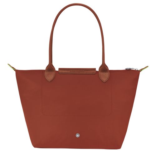 Longchamp Le Pliage Green M Tote Recycled canvas Skulderveske Dame Chestnut | NOCT8810