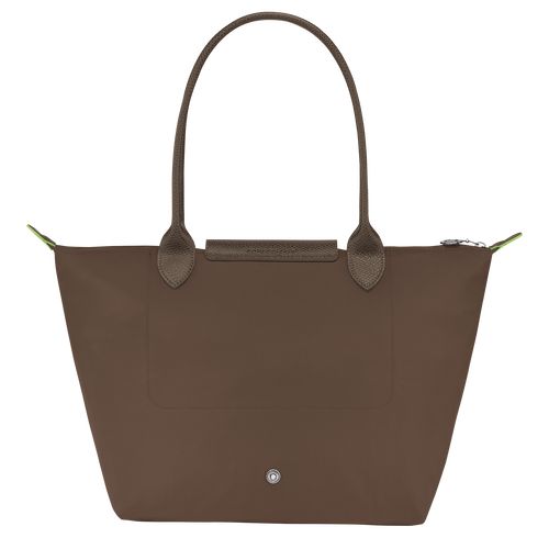 Longchamp Le Pliage Green M Tote Recycled canvas Skulderveske Dame Terra | NOZU8808