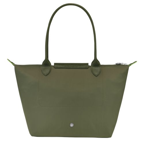 Longchamp Le Pliage Green M Tote Recycled canvas Skulderveske Dame Forest | NOWN8787