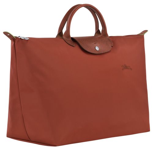 Longchamp Le Pliage Green S Recycled canvas Reiseveske Herre Chestnut | NOVR7199