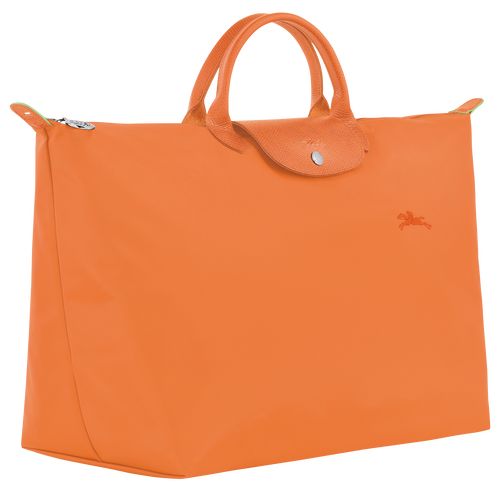 Longchamp Le Pliage Green S Recycled canvas Reiseveske Herre Oransje | NOLI7195