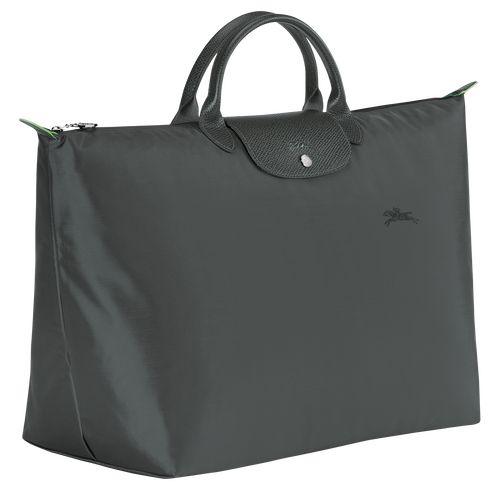 Longchamp Le Pliage Green S Recycled canvas Reiseveske Herre Graphite | NOKO7194