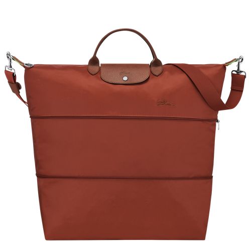 Longchamp Le Pliage Green expandable Recycled canvas Reiseveske Herre Chestnut | NOUZ7183