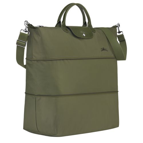 Longchamp Le Pliage Green expandable Recycled canvas Reiseveske Herre Forest | NOYX7182