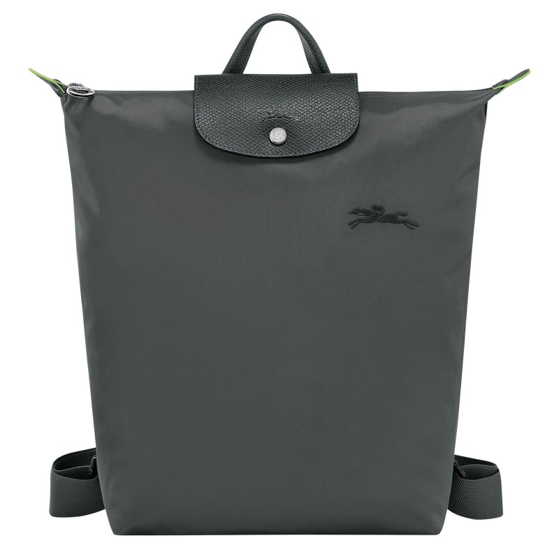 Longchamp Le Pliage M Canvas Ryggsekker Herre Graphite | NOVR7563