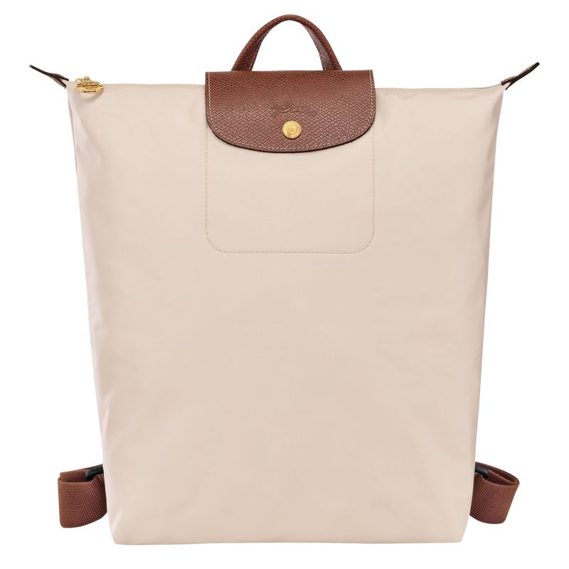 Longchamp Le Pliage Original M Canvas Ryggsekker Herre Paper | NOVR7570