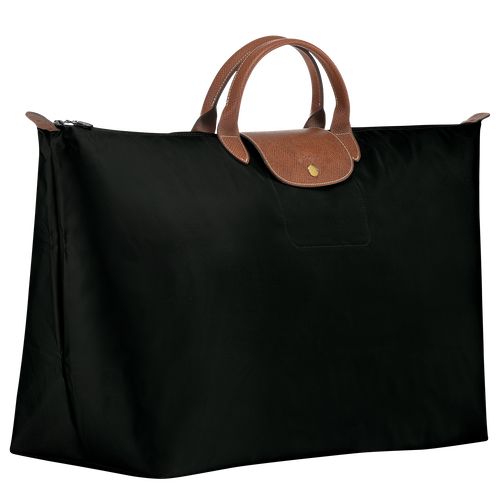 Longchamp Le Pliage Original M Recycled canvas Reiseveske Herre Svarte | NOJP7212