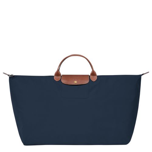 Longchamp Le Pliage Original M Recycled canvas Reiseveske Herre Marineblå | NOKO7211