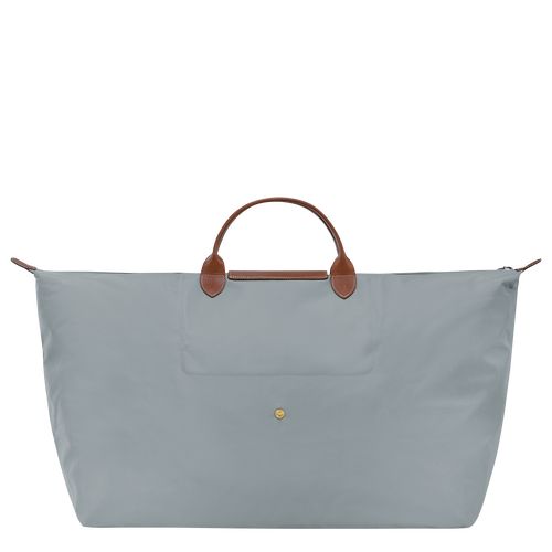 Longchamp Le Pliage Original M Recycled canvas Reiseveske Herre Steel | NOZU7209