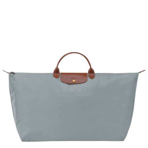 Longchamp Le Pliage Original M Recycled canvas Reiseveske Herre Steel | NOZU7209